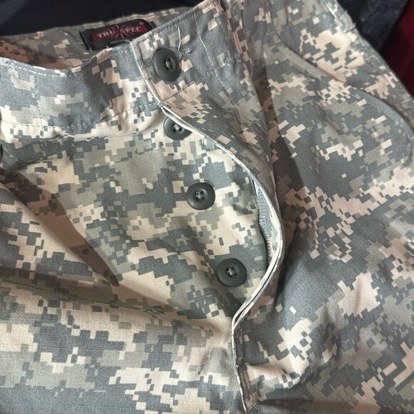 Tru Spec Unisex Small Regular Digital Camo Pants Green Beige Desert Button Fly - Picture 4 of 13